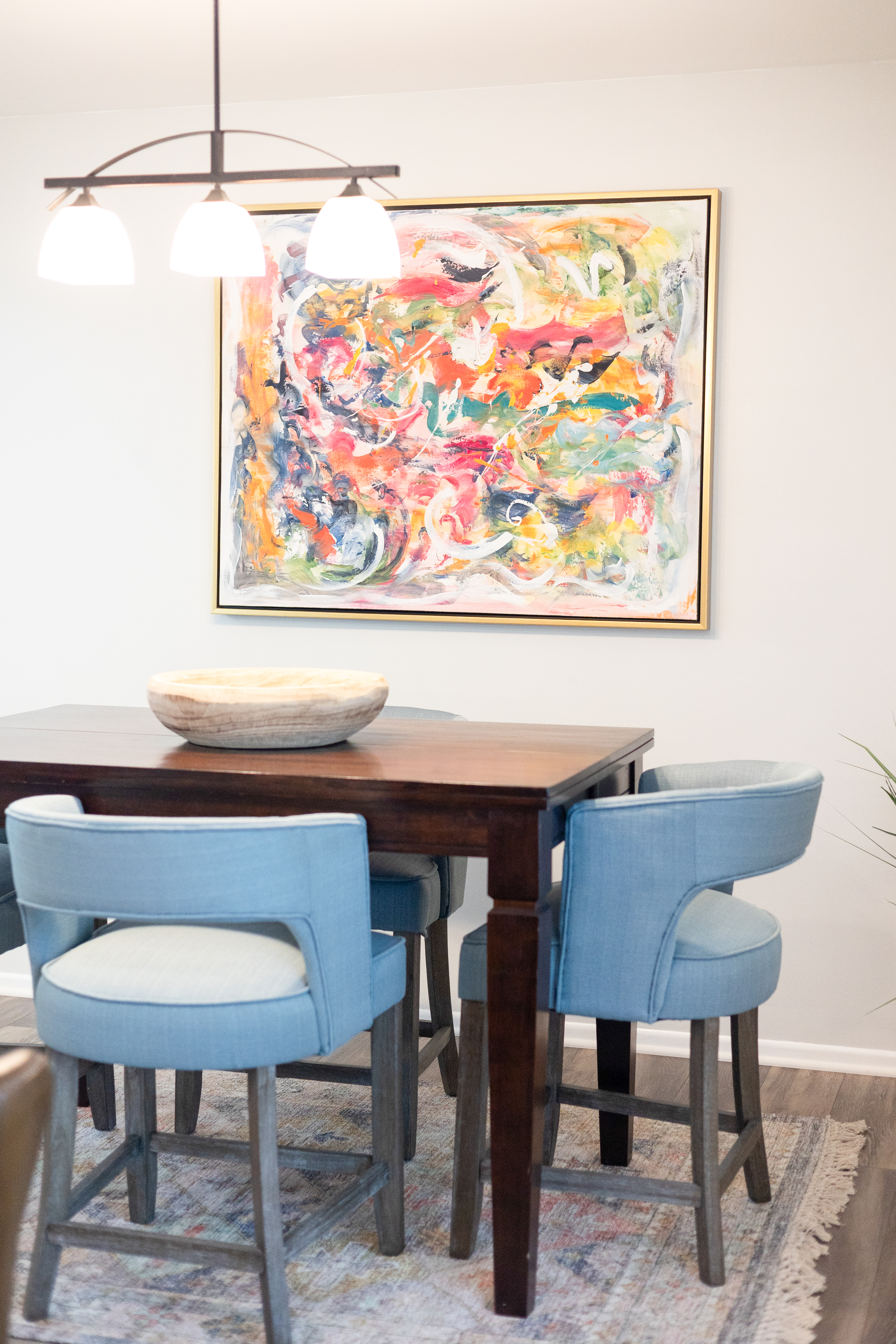 Living Room Table Happy Art